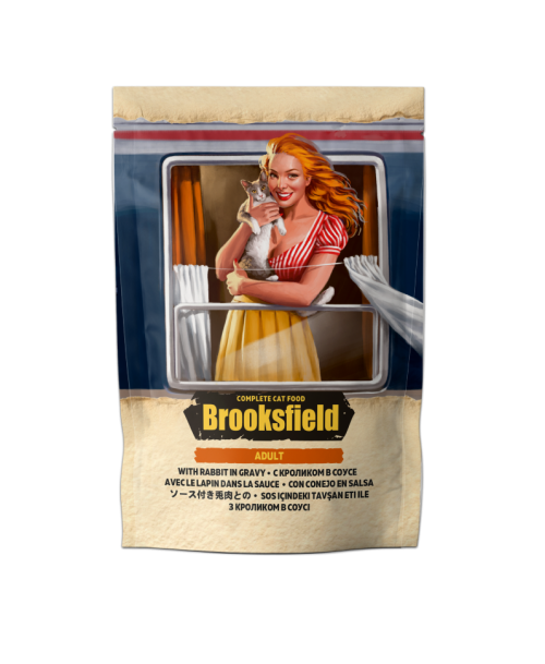 BROOKSFIELD ADULT пауч для кошек с кроликом 85 г