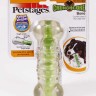 Petstages Crunchcore Bone Игрушка для собак Хрустящая косточка резиновая очень маленькая 8 см