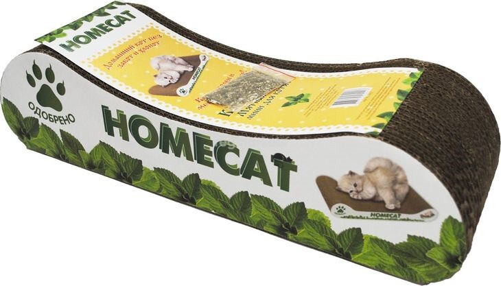  Homecat Когтеточка волна большая 61*25*20 см
