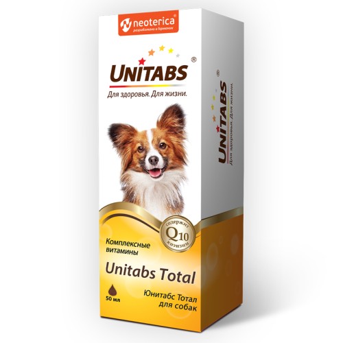 Unitabs (Юнитабс) Total Комплексные витамины для собак 50 мл
