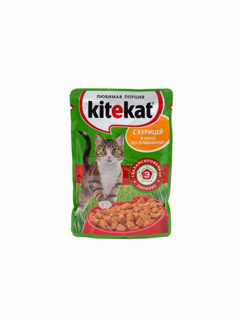 Kitekat (Китекет) - Курица с Соусом (Пауч)