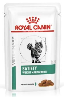 Royal Canin (Роял Канин) Satiety Weight Management Влажный лечебный корм для кошек при ожирении, 85 г