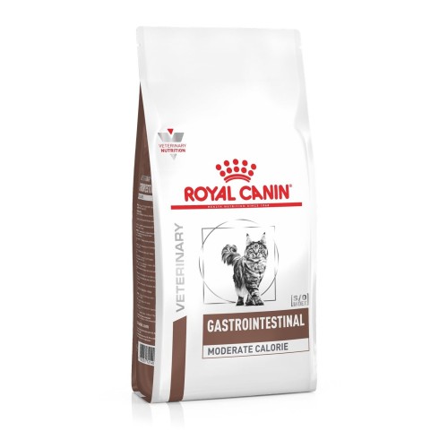 Royal Canin (Роял Канин) Gastrointenstinal Moderate Calorie GIM 35 Сухой низкокалорийный лечебный корм для кошек при болезнях ЖКТ 350г
