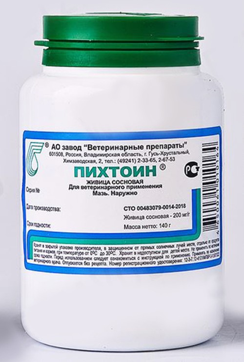 Пихтоин для животных мазь, 140 г Ветзавод