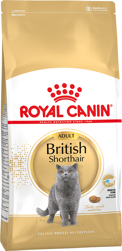 Royal Canin (Роял Канин) British Shorthair Adult Сухой корм для взрослых кошек породы Британская короткошерстная 400 г