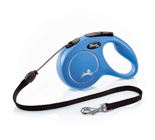 FLEXI Рулетка NEW CLASSIC M (5 м, 20 кг) трос Синий