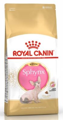 Royal Canin (Роял Канин) Sphynx Kitten Cухой корм для котят породы Сфинкс до 12 месяцев