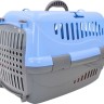 Homepet переноска пластиковая зеленая 48х32х32 см