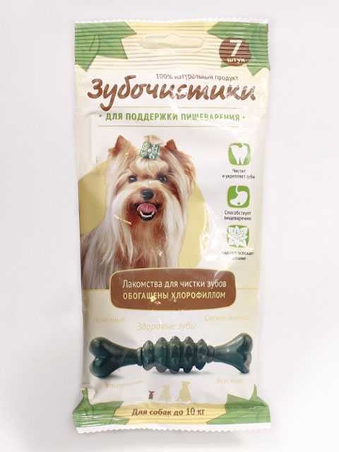 Лакомства для собак Зубочистики - Косточка с мятой