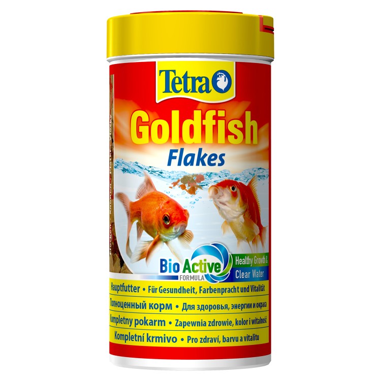Tetra (Тетра) Goldfish Flakes Корм для всех видов золотых рыб (хлопья) 52 г 250 мл