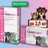 Селафорт капли на холку для кошек и собак весом до 2,5 кг, 15 мг 1 пипетка