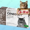 Селафорт капли на холку для кошек весом от 7,6 до 10 кг, 60 мг 1 пипетка\НЕТ В НАЛИЧИИ