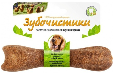 Лакомства для собак средних пород Зубочистики с курицей 95 г
