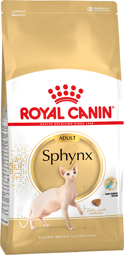 Royal Canin (Роял Канин) Sphynx Adult Сухой корм для взрослых кошек породы Сфинкс 2 кг