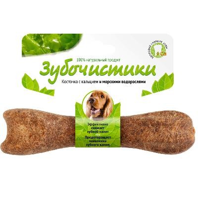 Лакомство для собак средних пород Зубочистики со вкусом морских водорослей 95 г