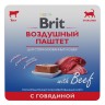 Brit Premium (Брит Премиум) Консервы для стерилизованных кошек и кастрированных котов с говядиной воздушный паштет 100 г