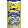 Tetra (Тетра) Guppy Colour mini flakes Корм для небольших гуппи для улучшения окраса (мини хлопья) 30 г 100 мл