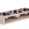 Woodvills - Миски тройные "Corian" 450 мл х 2 шт + 750 мл