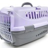 Переноска для животных ZooExpress (ЗооЭкспресс) «Турне» S, фиолетовая, 42*29*29,5 см