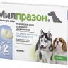 Милпразон для собак весом до 5 кг, 2 табл., KRKA 