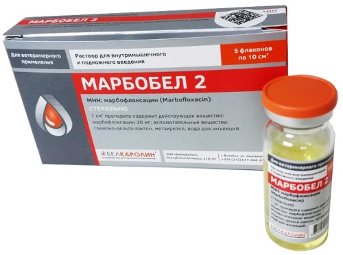 Марбобел 2 р-р для инъекций 10 мл, Белкаролин
