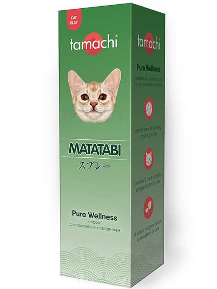 Tamachi (Тамачи) Мататаби Спрей для приучения кошек к предметам, 125 мл