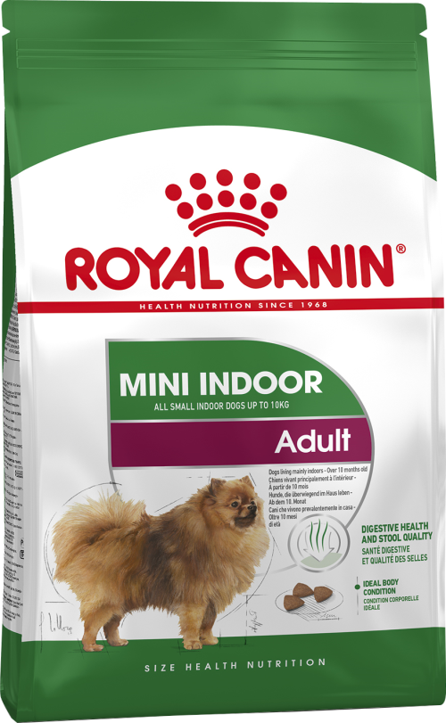 Royal Canin (Роял Канин) Mini Indoor Adult - Сухой корм для взрослых собак живущих в помещениях 500г
