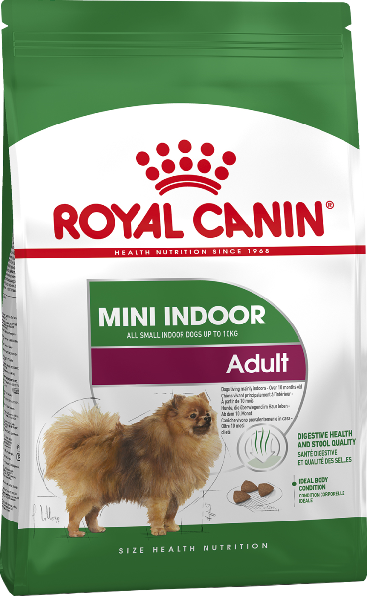 Royal Canin (Роял Канин) Mini Indoor Adult - Сухой корм для взрослых собак живущих в помещениях 500г