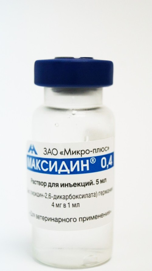 Максидин для животных 0,4% 5 мл