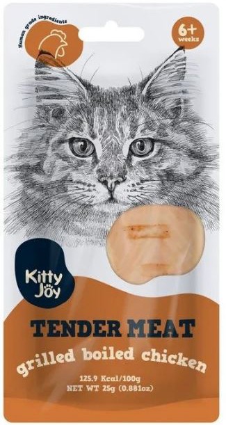 Kitty Joy Лакомство для кошек «Нежная курица гриль», 25 г
