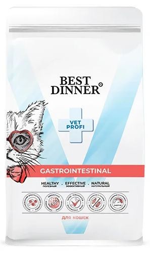 Best Dinner Vet Profi Gastrointestinal Сухой корм для кошек при нарушениях пищеварения