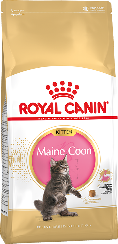 Royal Canin (Роял Канин) Maine Coon Kitten Сухой корм для котят породы Мэйн Кун до 15 месяцев 400 г