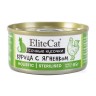 EliteCat консервы для кошек сочные кусочки "Курица с ягненком", 85 г