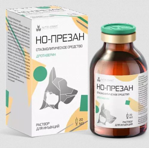 Но-презан р-р для инъекций для кошек и собак, 20 мл Nita-farm