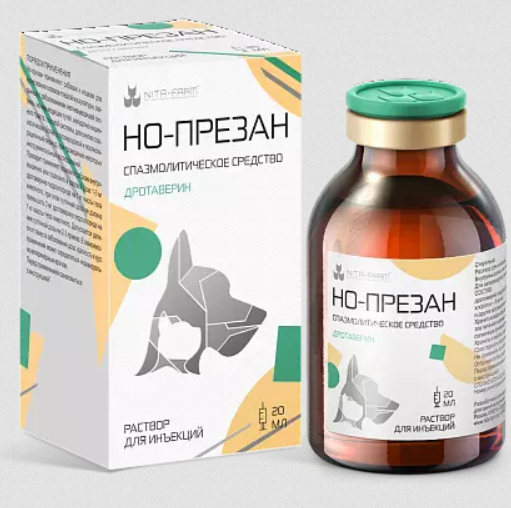 Но-презан р-р для инъекций для кошек и собак, 20 мл Nita-farm
