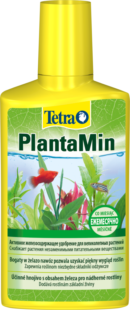 Tetra PlantaMin Жидкое удобрение с Fe и микроэлементами 500 мл 