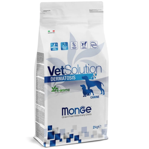 Monge VetSolution Dog Dermatosis Сухой лечебный корм для собак при заболеваниях кожи, 2 кг