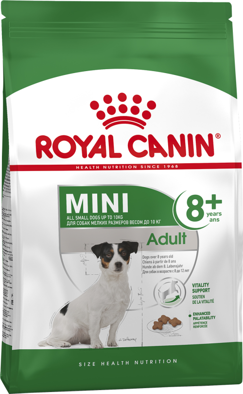 Royal Canin (Роял Канин) Mini Adult 8+ - Сухой корм для стареющих собак мелких размеров старше 8 лет 2 кг