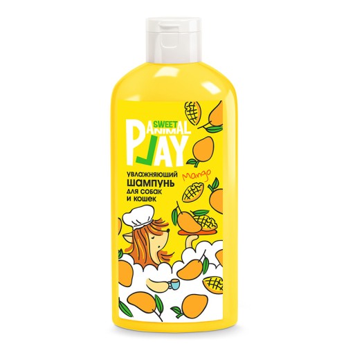 Шампунь для собак и кошек увлажняющий "Тропический манго", 300 мл Animal Play Sweet 