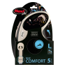 FLEXI New Line Comfort L Рулетка лента 5м/до 60кг серый/черный