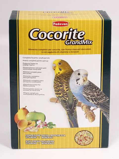 Padovan Grandmix (Падован Грандмикс) Cocorite Корм для волнистых попугаев 400 г