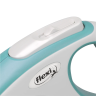 FLEXI New Line Comfort M Рулетка лента 5м/до 25кг серый/голубой