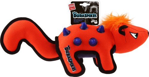 Gigwi (Гигви) Duraspikes Игрушка для собак Скунс с шипами и пищалкой