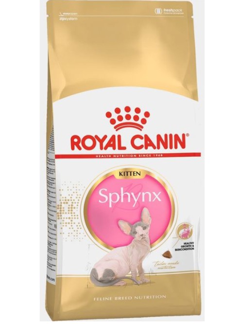 Royal Сanin (Роял Канин) Sphynx Kitten Сухой корм для котят породы Сфинкс до 12 месяцев, 400 г