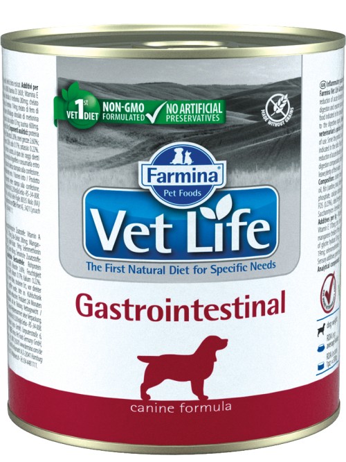 Farmina Vet Life (Фармина Вет Лайф) Gastrointestinal Консервы лечебные для собак при заболеваниях ЖКТ 300 г