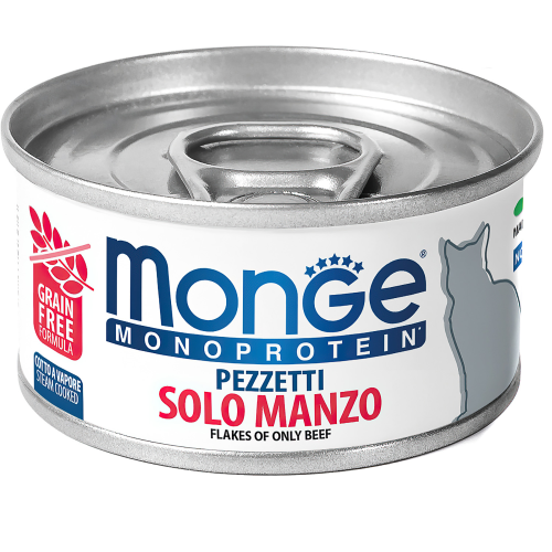 Monge (Монж) Cat Monoprotein Консервы для кошек с говядиной 80 г