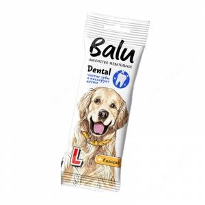 Балу BALU Dental Лакомство Жевательное для собак крупных пород L 36г