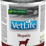 Farmina Vet Life (Фармина Вет Лайф) Hepatic Консервы лечебные для собак при заболеваниях печени 300 г 