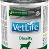 Farmina Vet Life (Фармина Вет Лайф) Obesity Консервы лечебные для собак для снижения избыточной массы тела 300 г