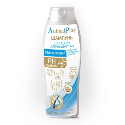  Animal Play Шампунь для длинношерстных собак, 250 мл 